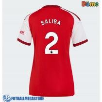 Fotballdrakt Dame Arsenal William Saliba #2 Hjemmedrakt 2026-27 Kortermet